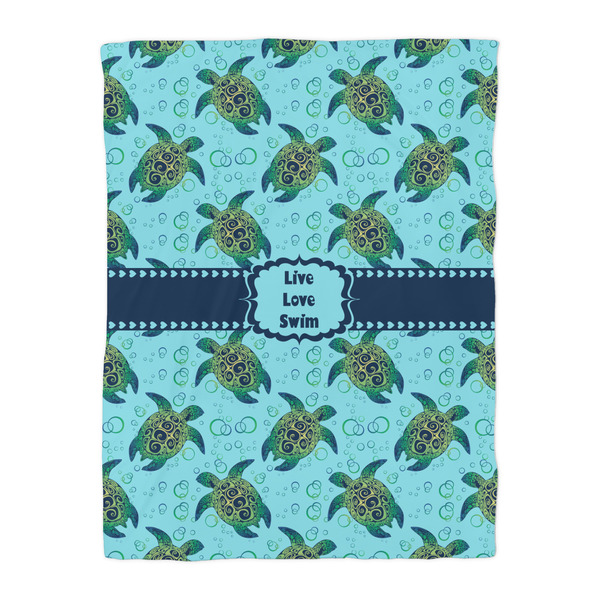 Sea Turtles Duvet Cover - Twin - Front