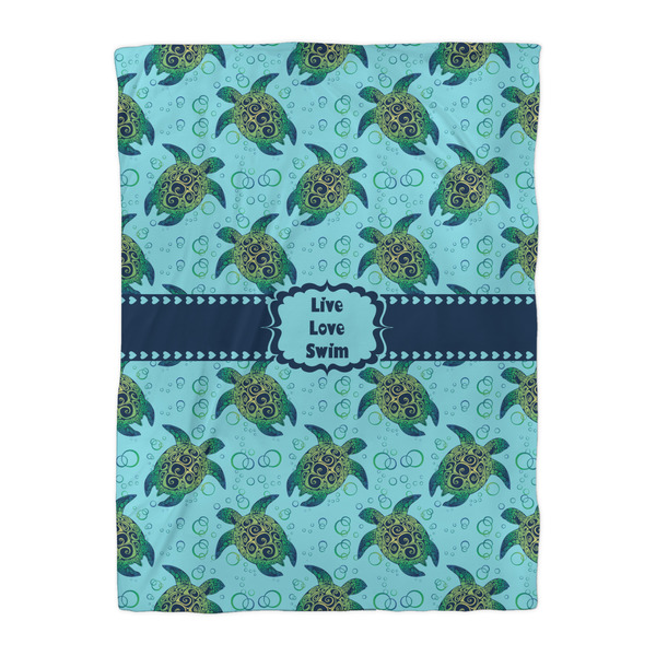 Sea Turtles Duvet Cover - Twin XL - Front