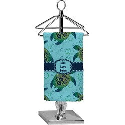 Sea Turtles Finger Tip Towel - Full Print (Personalized)