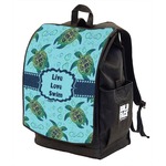 Sea Turtles Backpack w/ Front Flap  (Personalized)