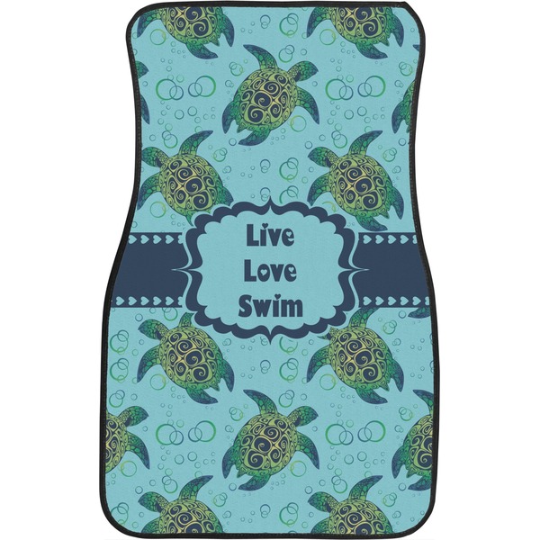 Sea Turtles Front Seat Car Mat