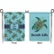 Sea Turtles Garden Flag - Double Sided Front and Back