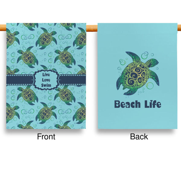 Sea Turtles Garden Flags - Large - Double Sided - APPROVAL
