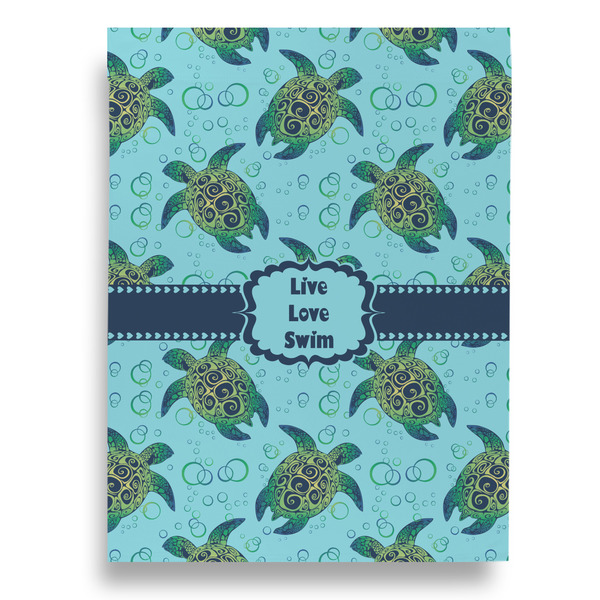 Sea Turtles Garden Flags - Large - Single Sided - FRONT