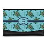 Sea Turtles Genuine Leather Women's Wallet - Small