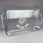 Sea Turtles Glass Baking and Cake Dish