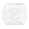 Sea Turtles Glass Cake Dish - APPROVAL (8x8)