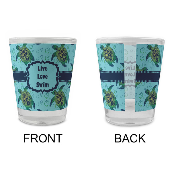 Sea Turtles Glass Shot Glass - Standard - APPROVAL