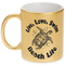 Sea Turtles Gold Mug - Main