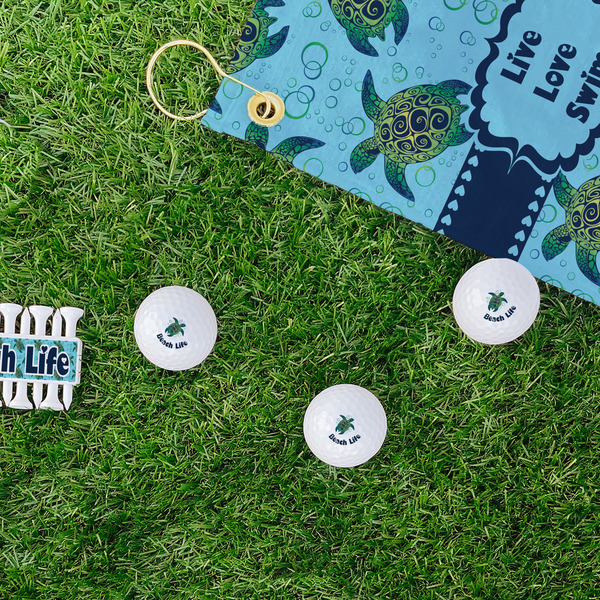 Sea Turtles Golf Balls - Generic - Set of 3 - LIFESTYLE