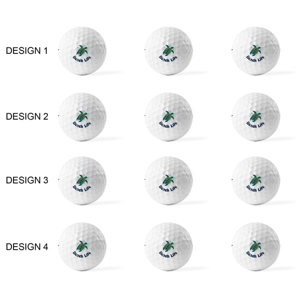 Sea Turtles Golf Balls - Titleist - Set of 12 - APPROVAL