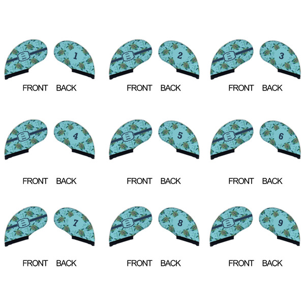 Sea Turtles Golf Club Covers - APPROVAL (set of 9)