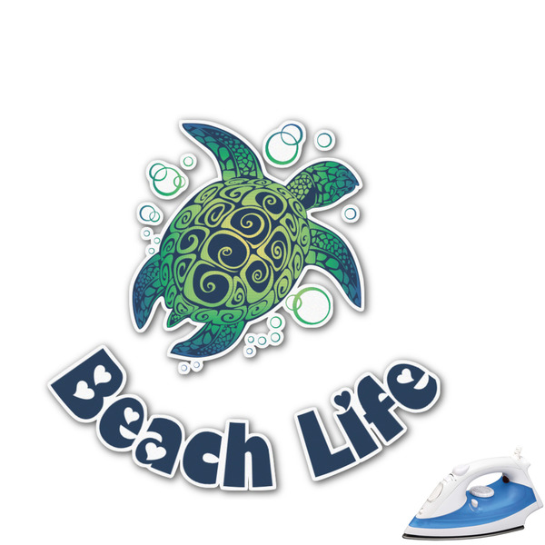 Custom Sea Turtles Graphic Iron On Transfer