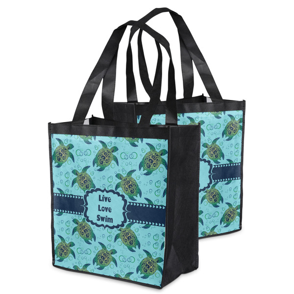 Sea Turtles Grocery Bag - MAIN