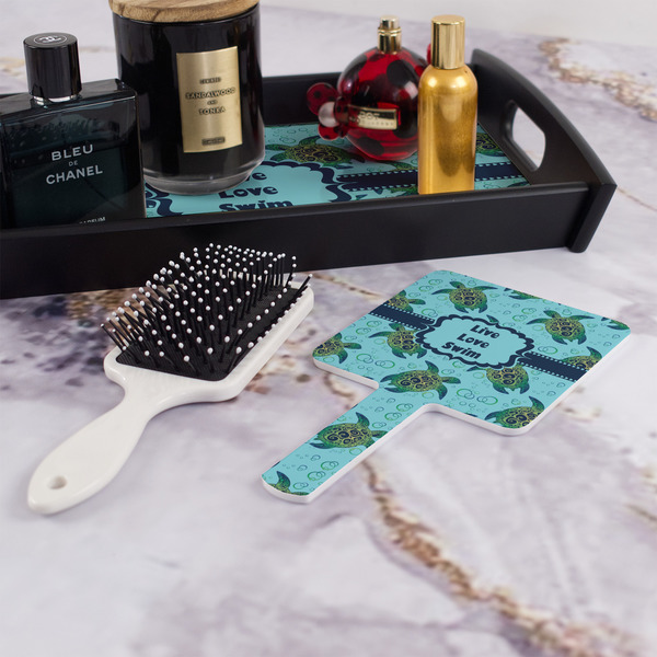 Sea Turtles Hand Mirror - With Hair Brush