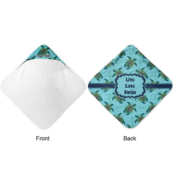 Sea Turtles Hooded Baby Towel- Approval