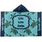 Sea Turtles Kids Hooded Towel (Personalized)