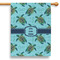 Sea Turtles 28" House Flag - Single Sided