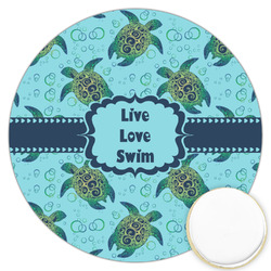 Sea Turtles Printed Cookie Topper - 3.25"