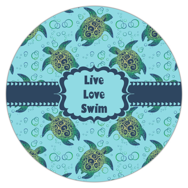 Sea Turtles Icing Circle - Large - Single