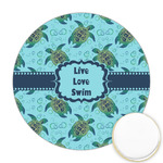 Sea Turtles Printed Cookie Topper - 2.5"