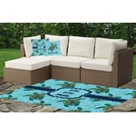 Sea Turtles Indoor / Outdoor Rug - Custom Size