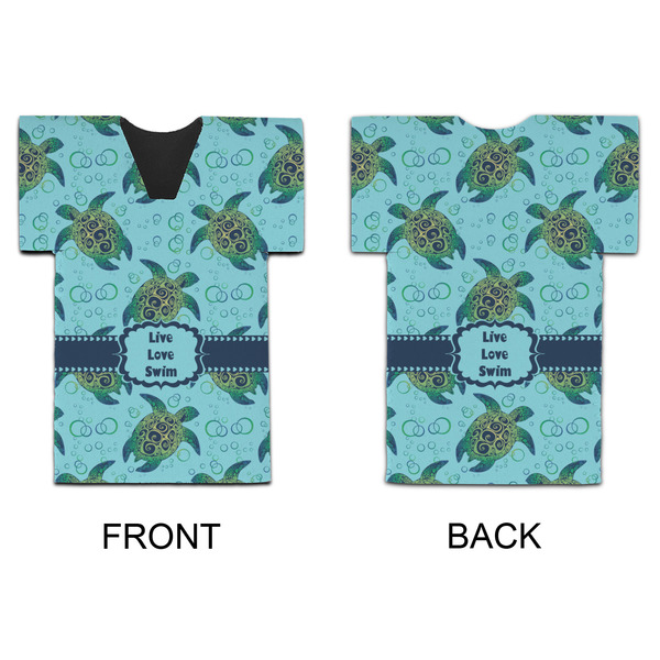 Sea Turtles Jersey Bottle Cooler - APPROVAL