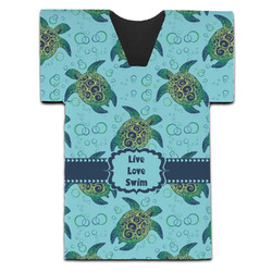 Sea Turtles Jersey Bottle Cooler
