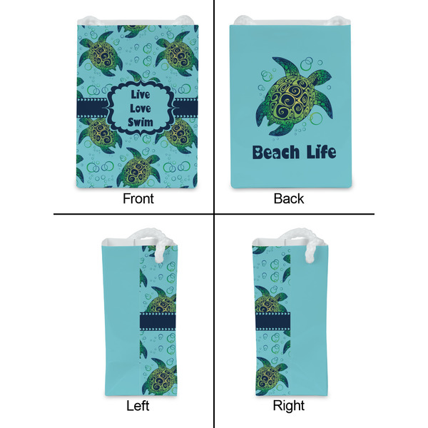 Sea Turtles Jewelry Gift Bag - Gloss - Approval