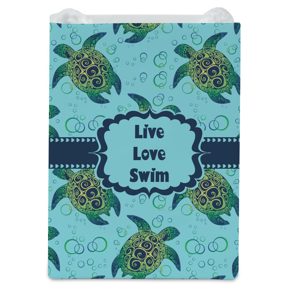 Sea Turtles Jewelry Gift Bag - Matte - Front
