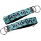 Sea Turtles Key-chain - Metal and Nylon - Front and Back