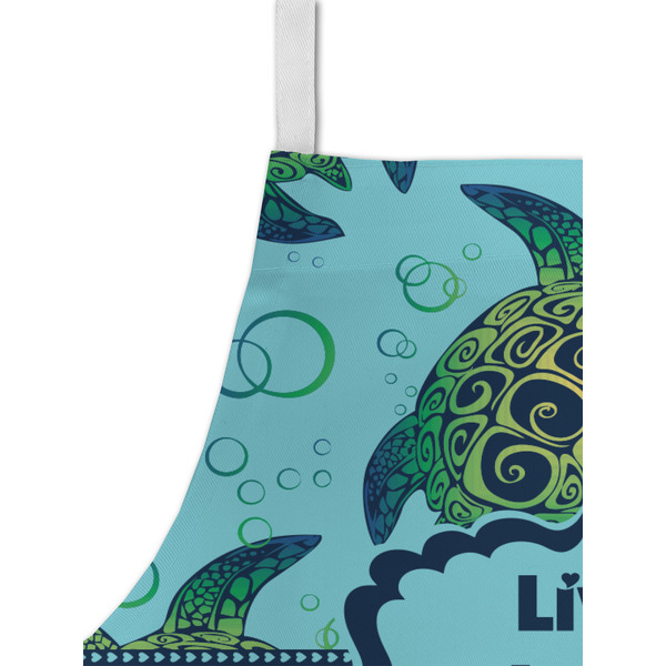 Sea Turtles Kid's Aprons - Detail