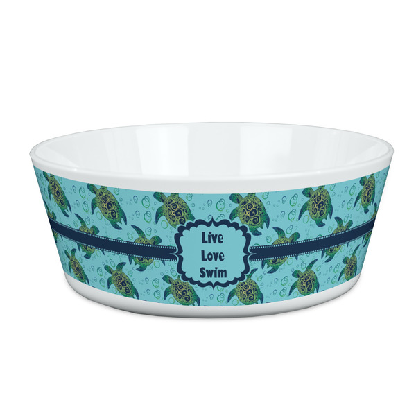 Custom Sea Turtles Kid's Bowl
