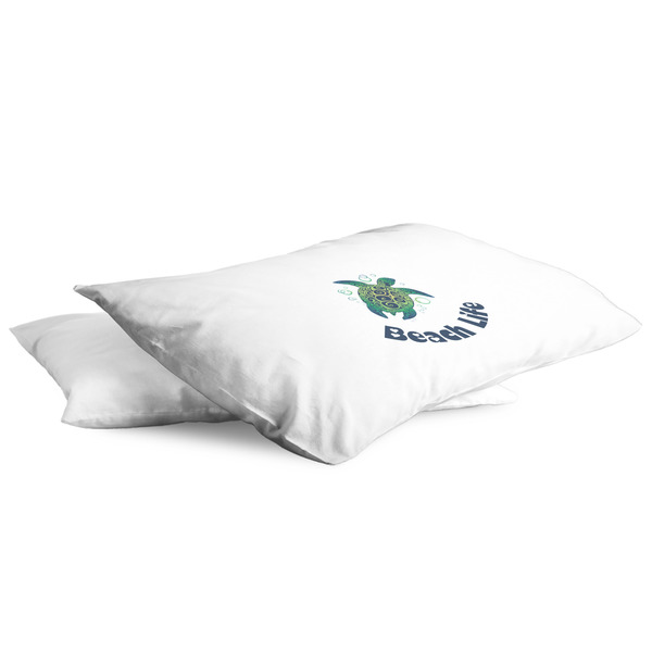 Sea Turtles King Pillow Case - TWO (partial print)