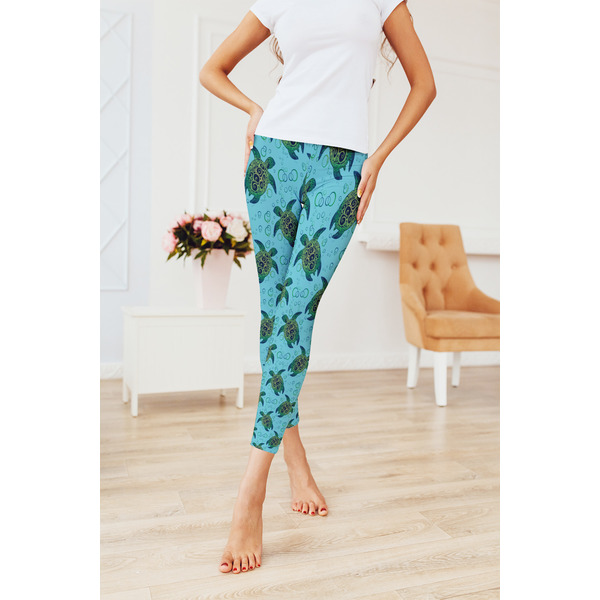Sea Turtles Ladies Leggings - LIFESTYLE 2