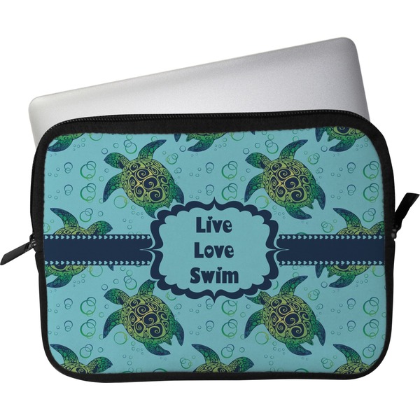 Custom Sea Turtles Laptop Sleeve / Case - 15" (Personalized)