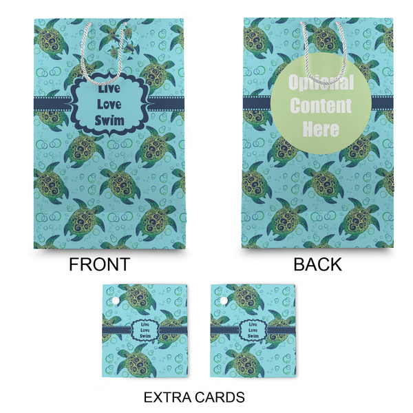 Sea Turtles Large Gift Bag - Approval
