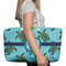 Sea Turtles Large Rope Tote Bag - In Context View