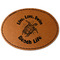 Sea Turtles Faux Leather Iron On Patch - Oval