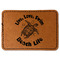 Sea Turtles Leatherette Patches - Rectangle