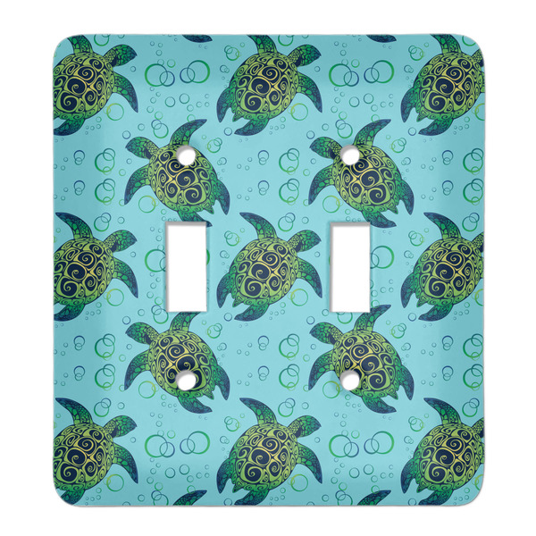Custom Sea Turtles Light Switch Cover (2 Toggle Plate)