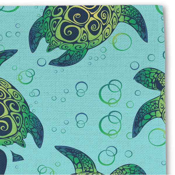Sea Turtles Linen Placemat - DETAIL