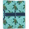 Sea Turtles Linen Placemat - Folded Half (double sided)