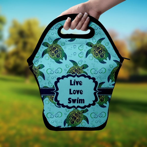 Sea Turtles Lunch Bag - Hand