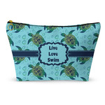 Sea Turtles Makeup Bag - Small - 8.5"x4.5" (Personalized)