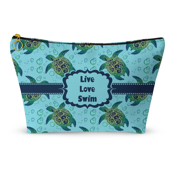 Custom Sea Turtles Makeup Bag - Small - 8.5"x4.5" (Personalized)