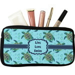 Sea Turtles Makeup / Cosmetic Bag - Small (Personalized)