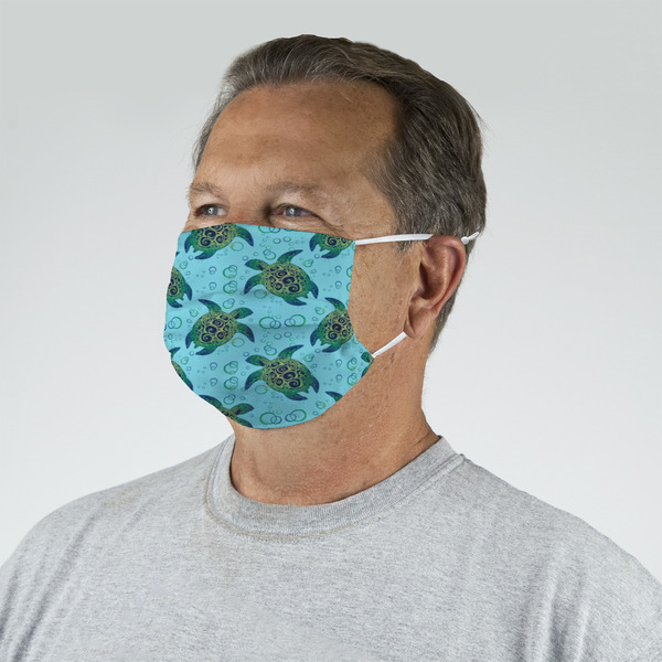 Sea Turtles Mask - Quarter View on Guy