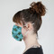 Sea Turtles Mask - Side View on Girl