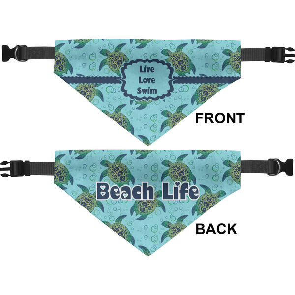 Sea Turtles Medium Dog Bandana Approval